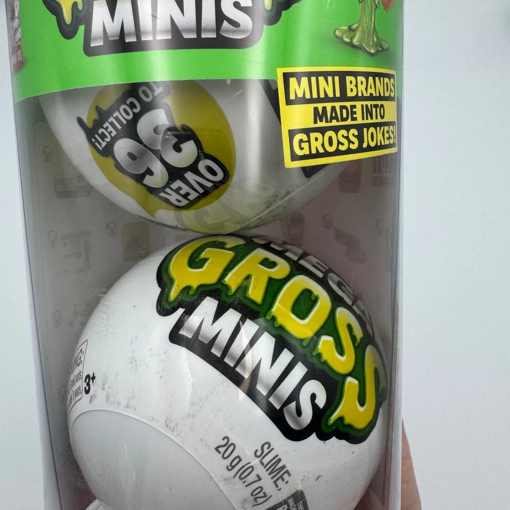 Zuru Mega Gross Minis 2 Pack Kids‎ Unisex 5 Surprise Slime Toy
